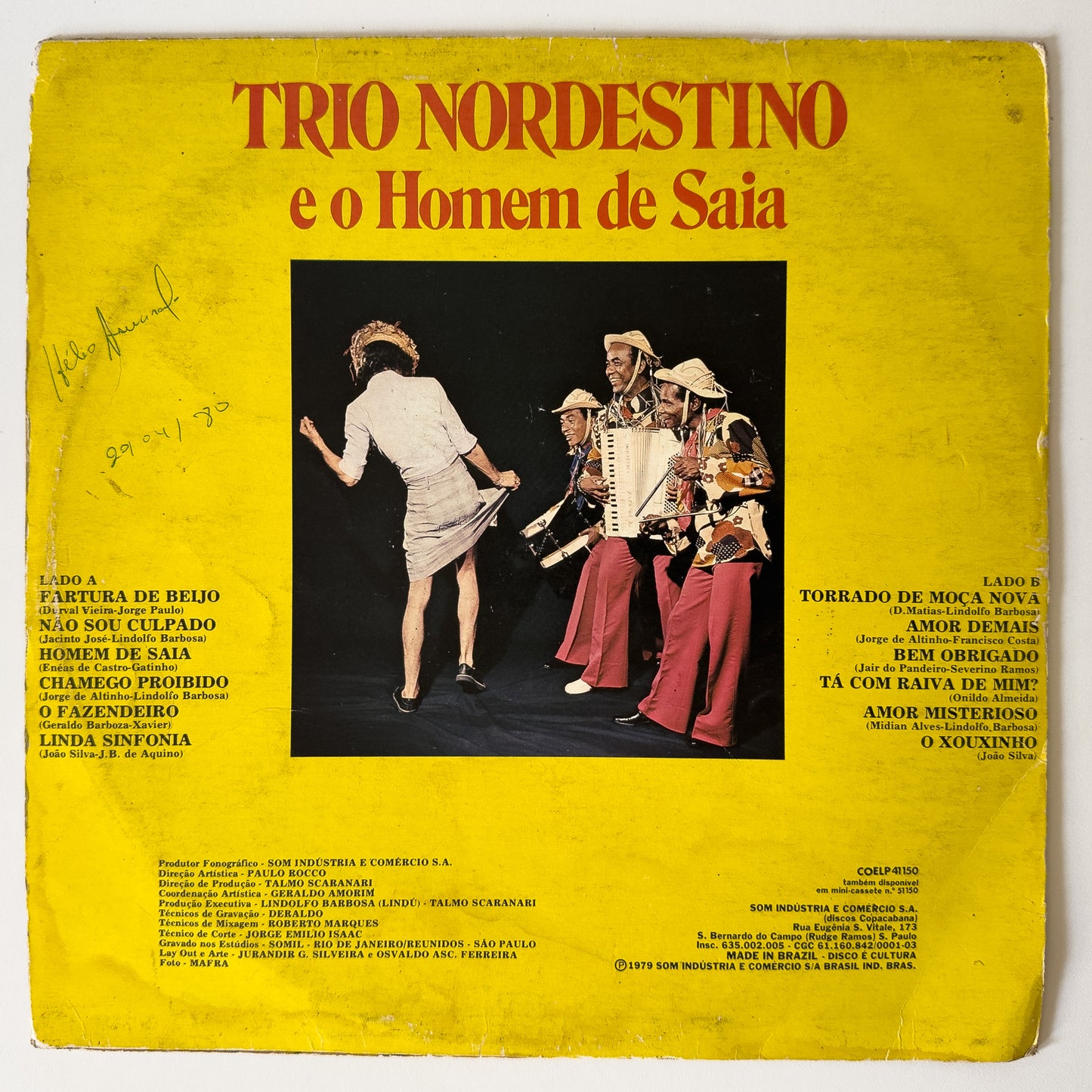 Trio Nordestino - E O Homem De Saia (LP)