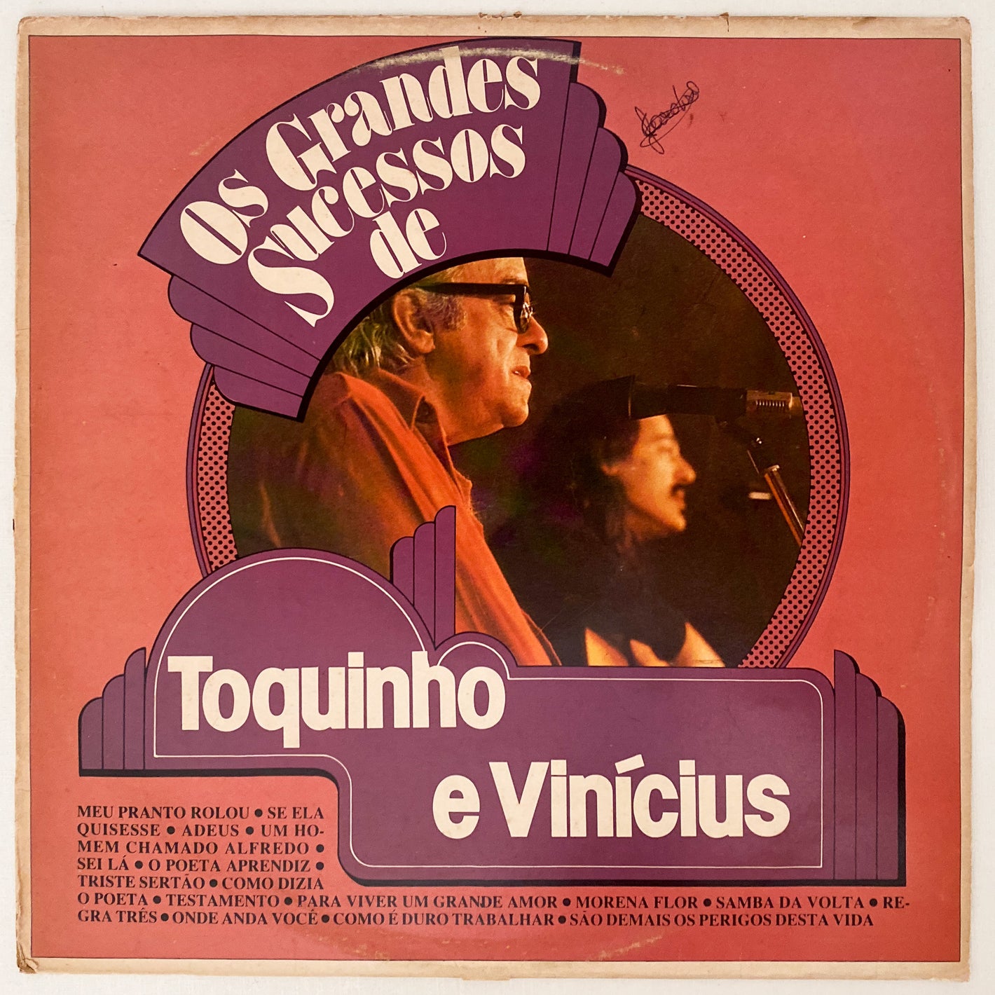 Toquinho & Vinicius - Os Grandes Sucessos De Toquinho E Vinicius (LP)