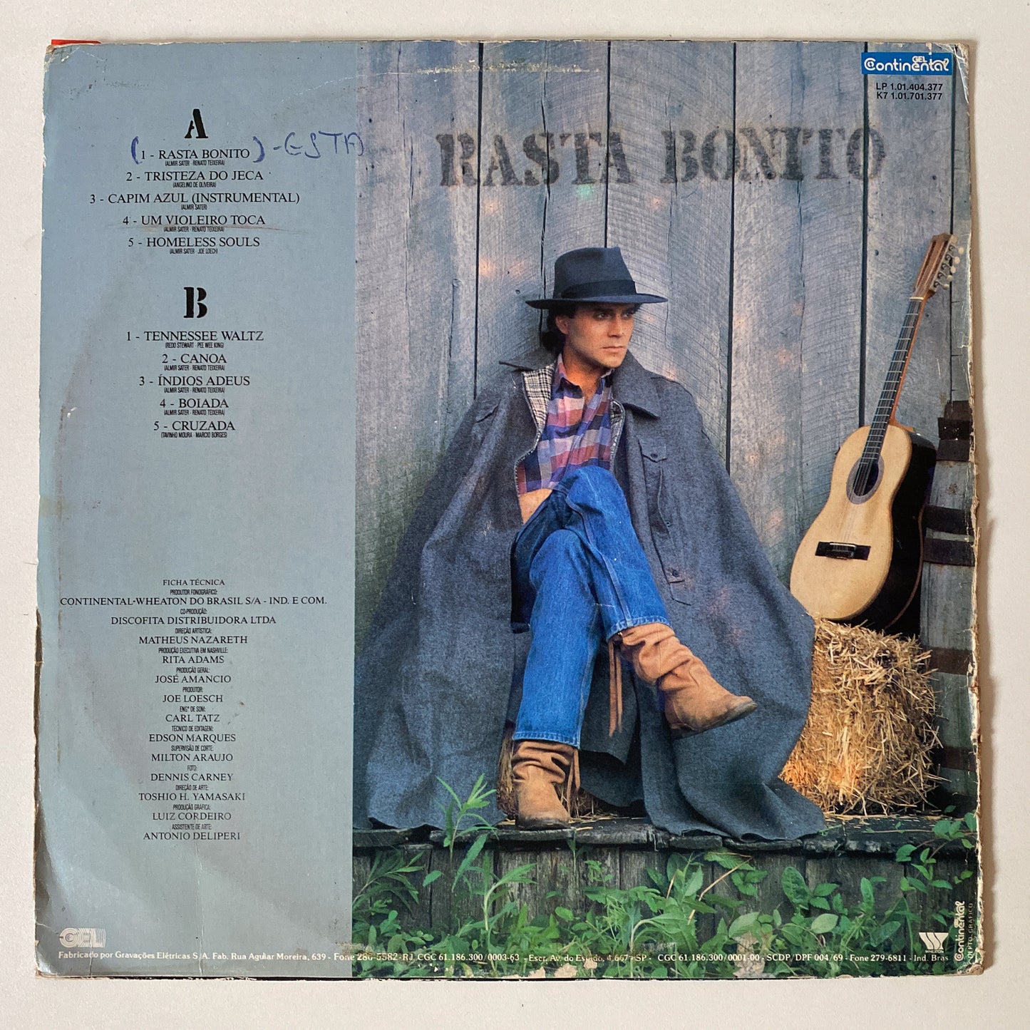 Almir Sater - Rasta Bonito (LP)