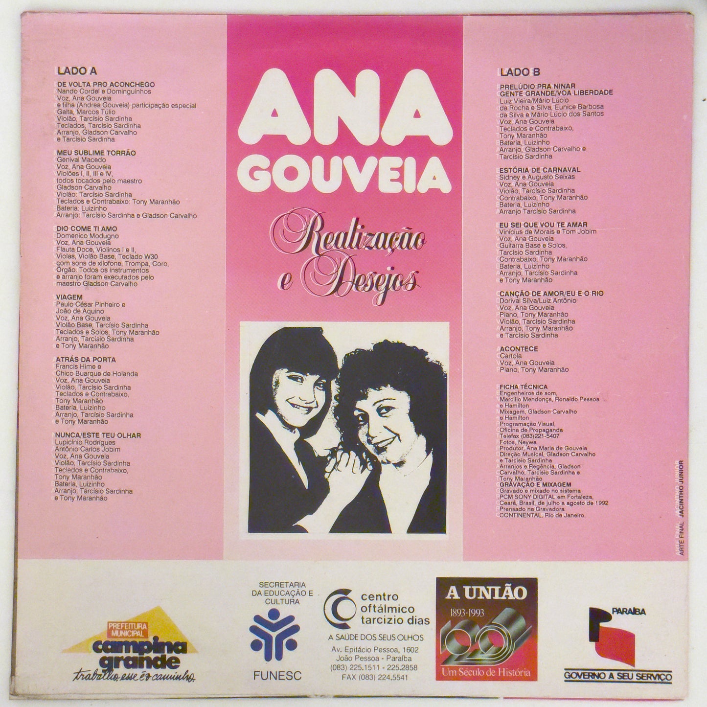 Ana Gouveia - Realização E Desejos (LP)