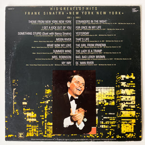 Frank Sinatra - New York New York: His Greatest Hits (LP)