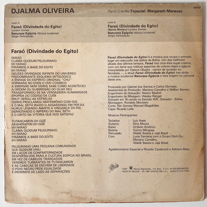 Djalma Oliveira e Margareth Menezes - Faraó (LP)