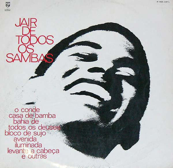 Jair Rodrigues - Jair De Todos Os Sambas (LP)