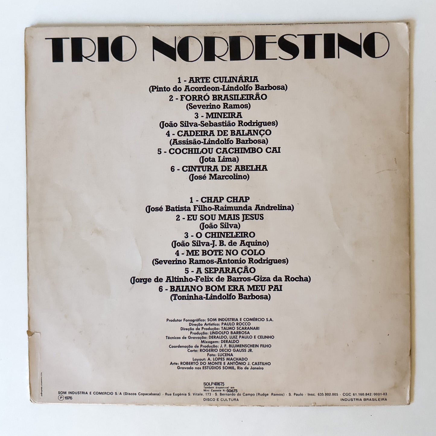 Trio Nordestino - O Alegríssimo (LP)