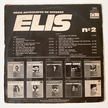 Elis Regina - Autógrafo De Sucessos No. 2 (LP)