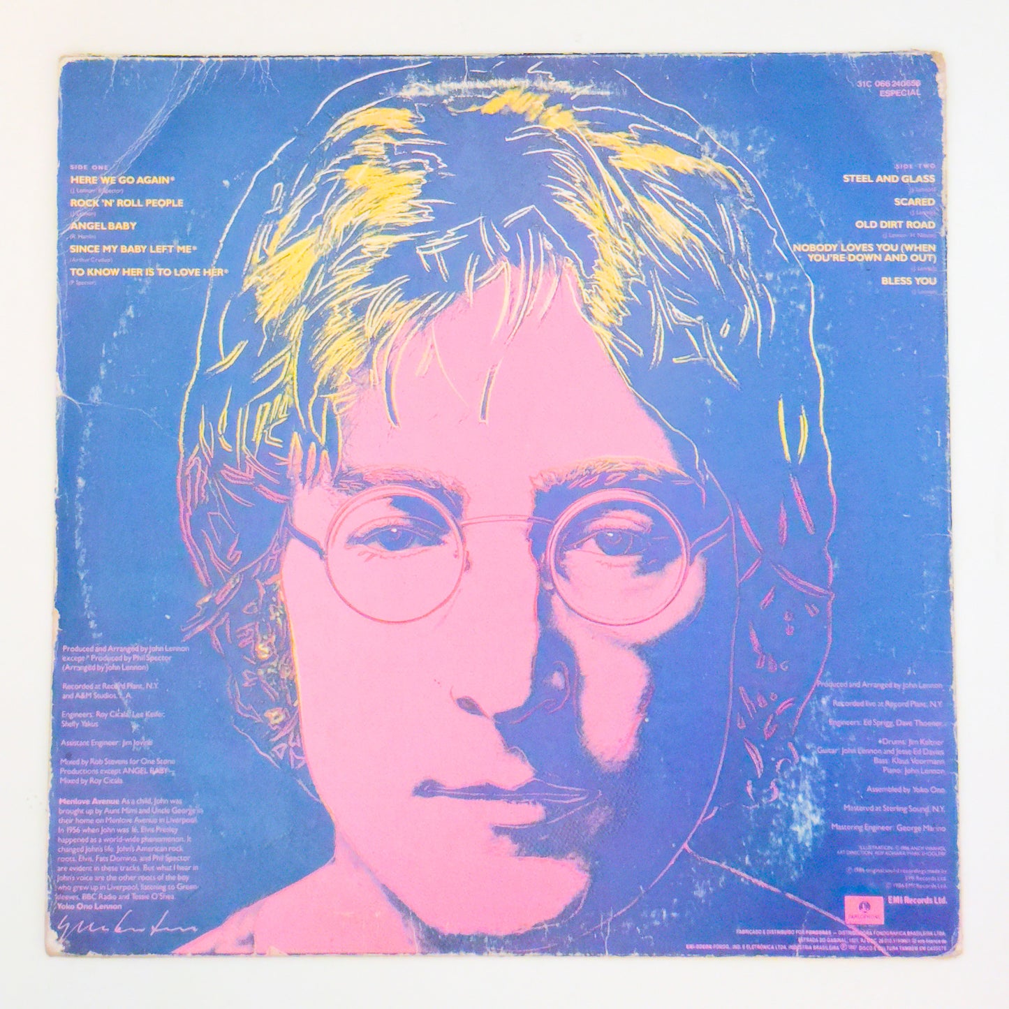 John Lennon - Menlove Ave (LP)