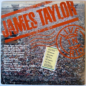 James Taylor - Live In Rio (LP)