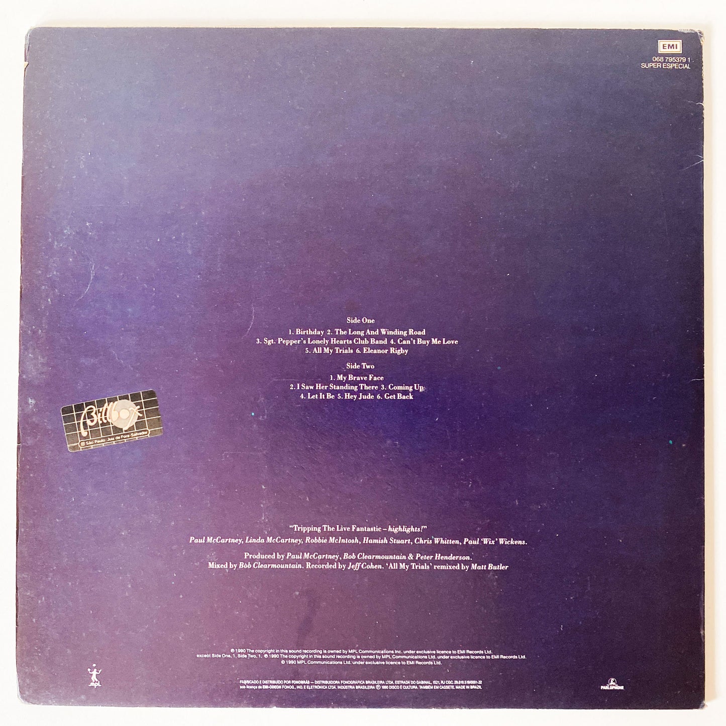 Paul McCartney - Tripping The Live Fantastic Highlights! (LP)