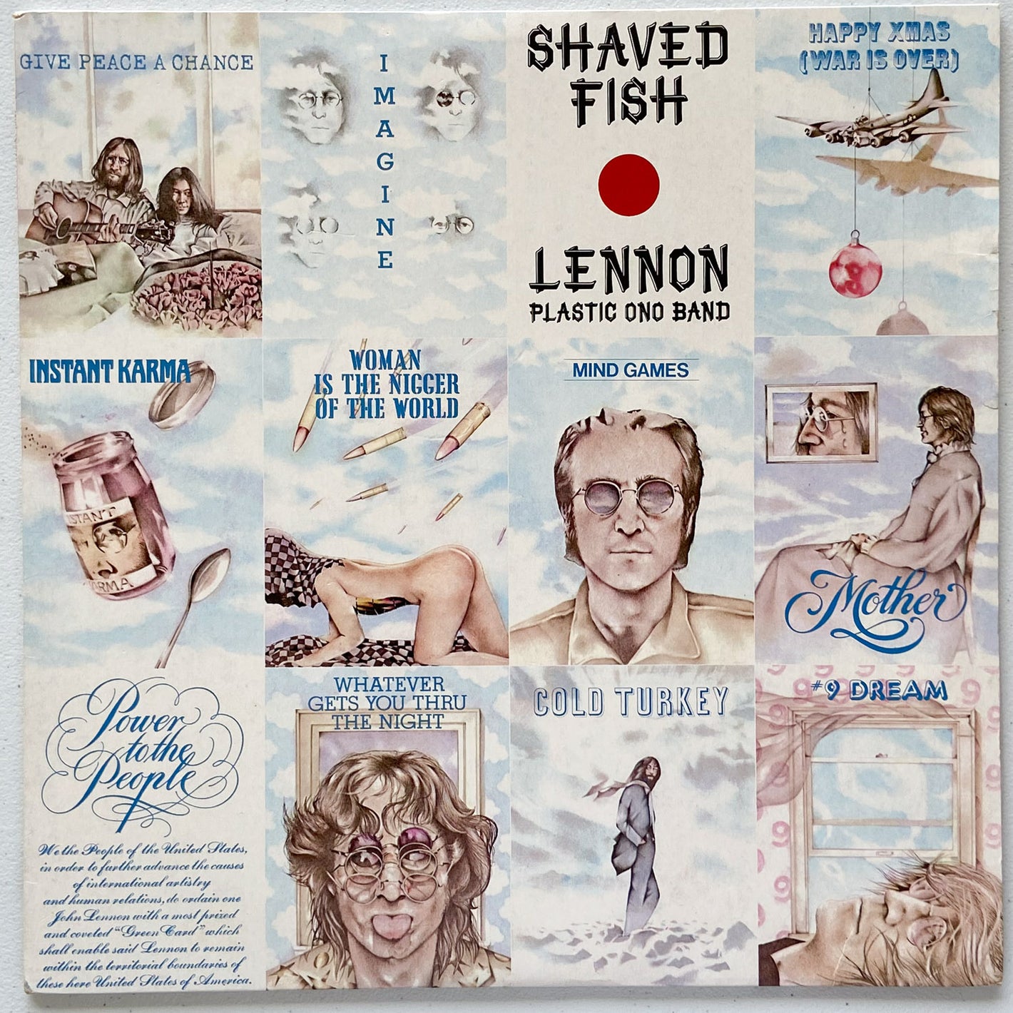John Lennon e The Plastic Ono Band - Shaved Fish (LP)