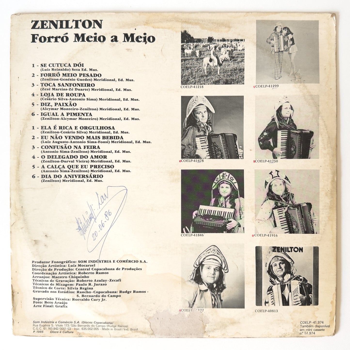 Zenilton - Forró Meio a Meio (LP)