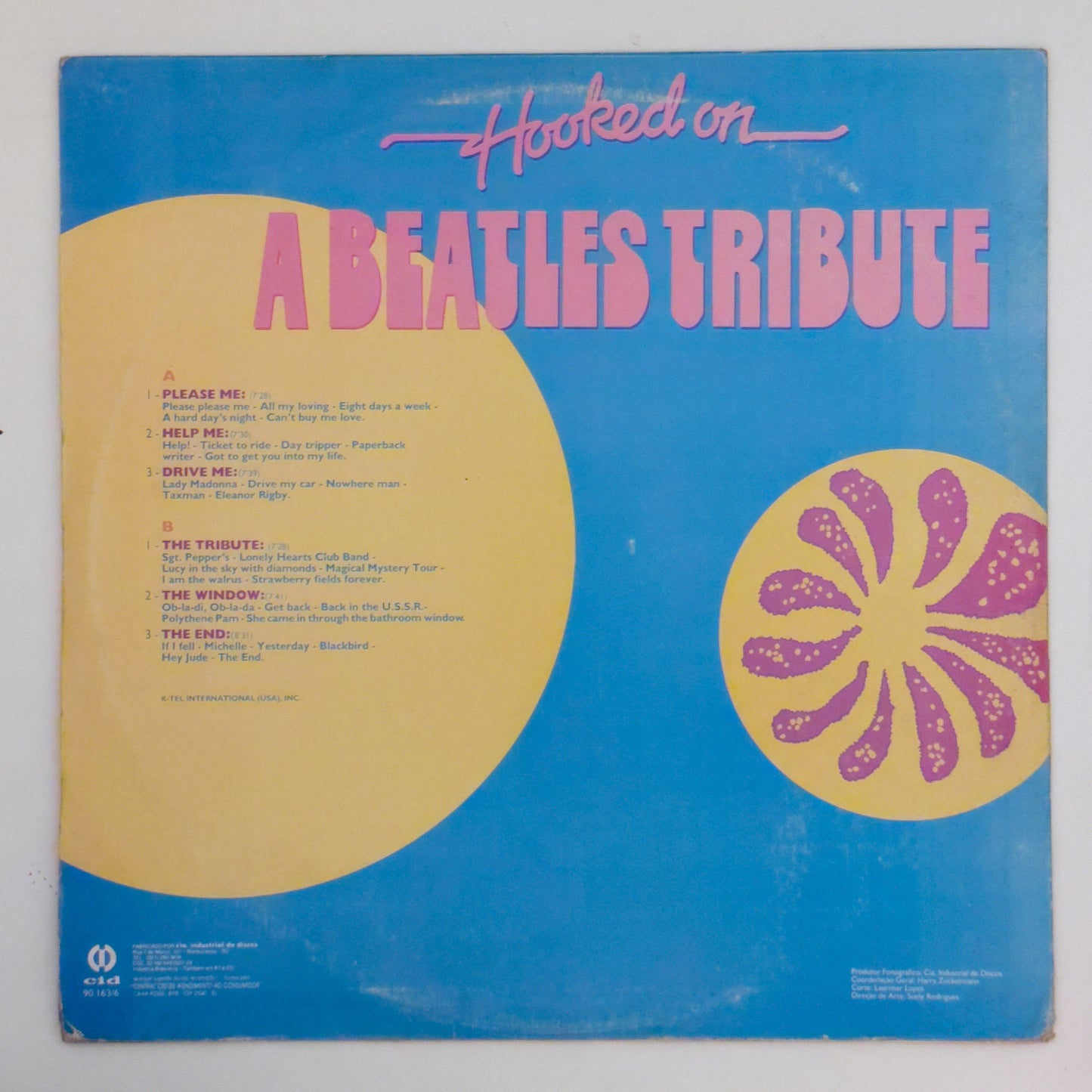 Dr. Fink e The Mystery Band - Hooked On A Beatles Tribute (LP)