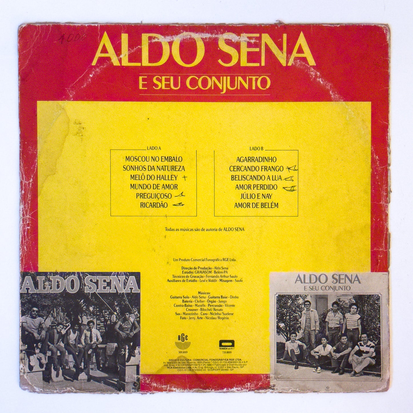 Aldo Sena - Aldo Sena E Seu Conjunto (LP)