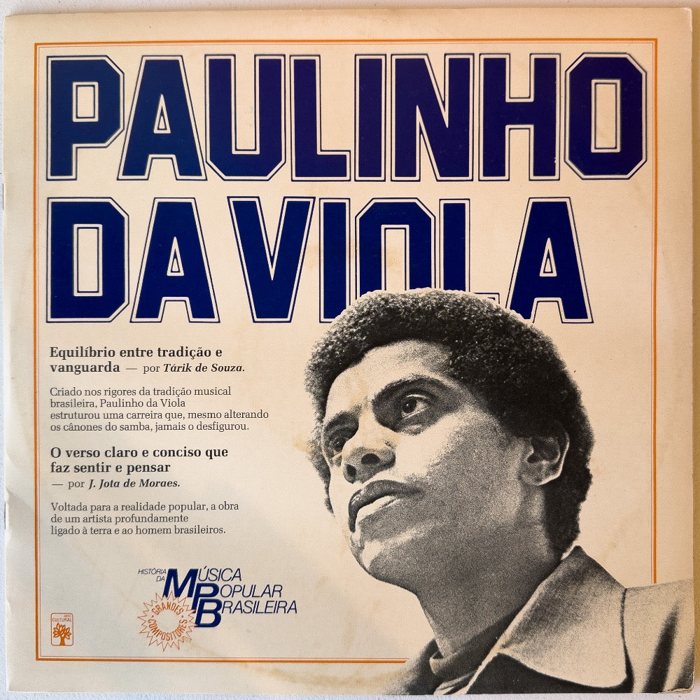 História Da Música Popular Brasileira - Paulinho Da Viola (LP, Capa: VG+ Disco: VG+)