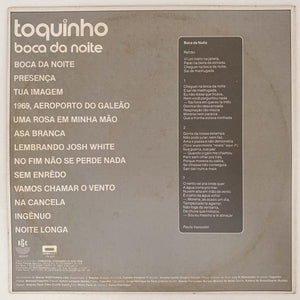 Toquinho - Boca Da Noite (LP)