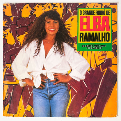 Elba Ramalho - O Grande Forró De Elba Ramalho (LP)