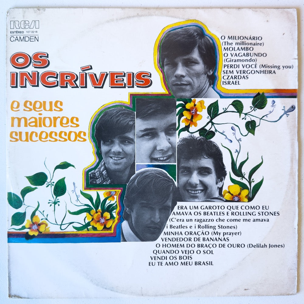 Os Incríveis - Os Incríveis E Seus Maiores Sucessos (LP)