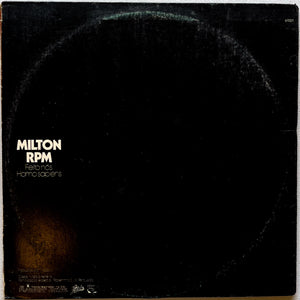 RPMe Milton Nascimento - Homo Sapiens / Feito Nós (LP)