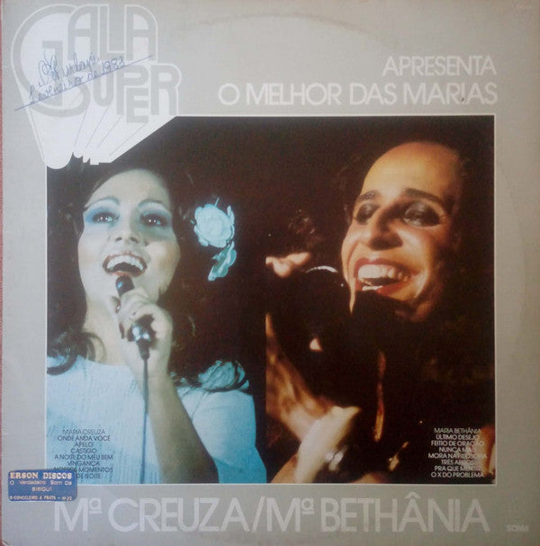 Maria Creuza e Maria Bethânia - O Melhor Das Marias (LP)