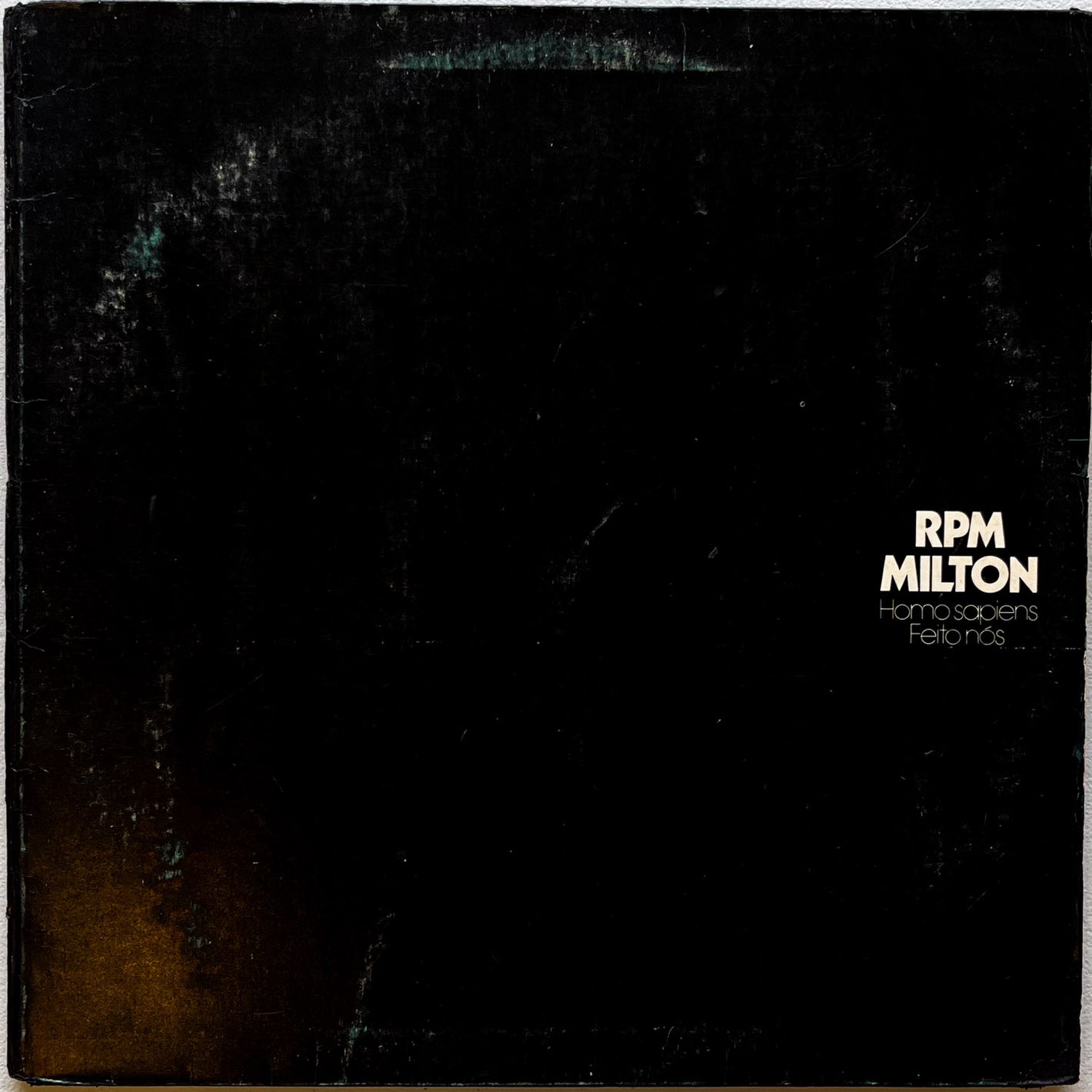 RPMe Milton Nascimento - Homo Sapiens / Feito Nós (LP)
