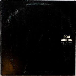 RPMe Milton Nascimento - Homo Sapiens / Feito Nós (LP)