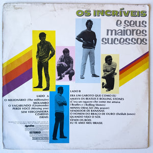Os Incríveis - Os Incríveis E Seus Maiores Sucessos (LP)