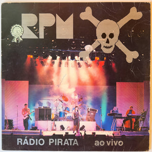 RPM - Rádio Pirata Ao Vivo (LP, Capa: VG+ Disco: VG+)