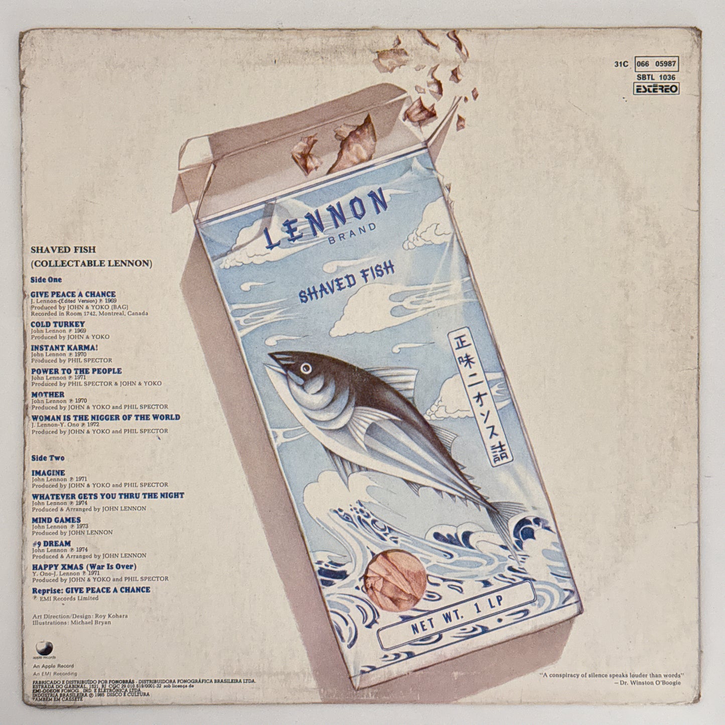 John Lennon e The Plastic Ono Band - Shaved Fish (LP)