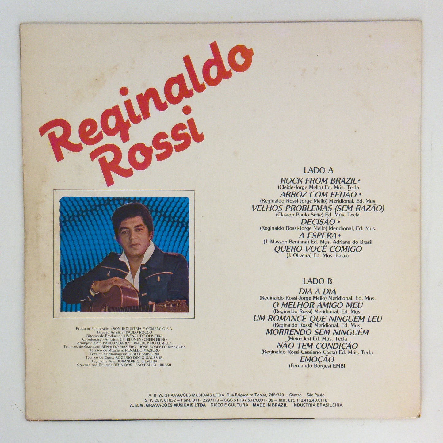 Reginaldo Rossi - 1976 (LP)