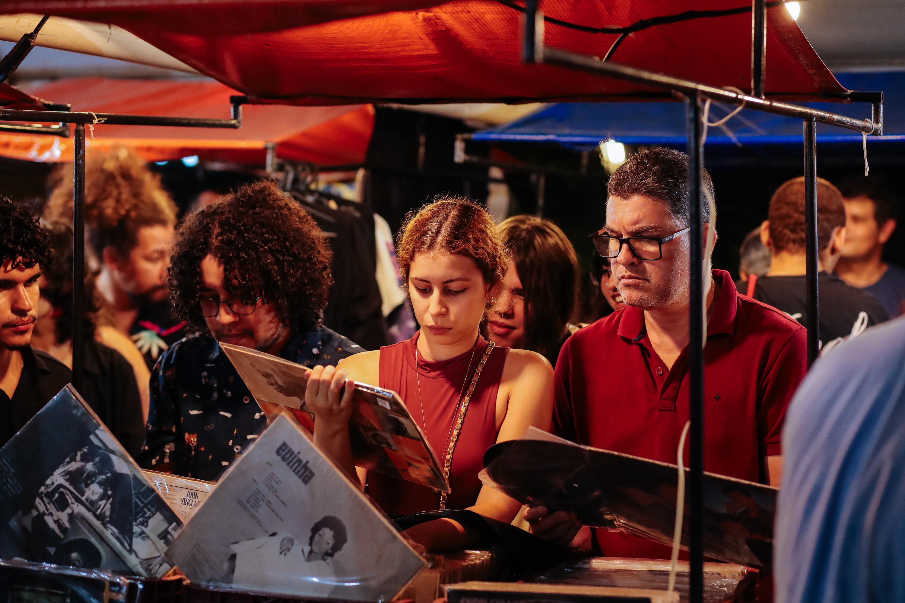 Garimpo na feira