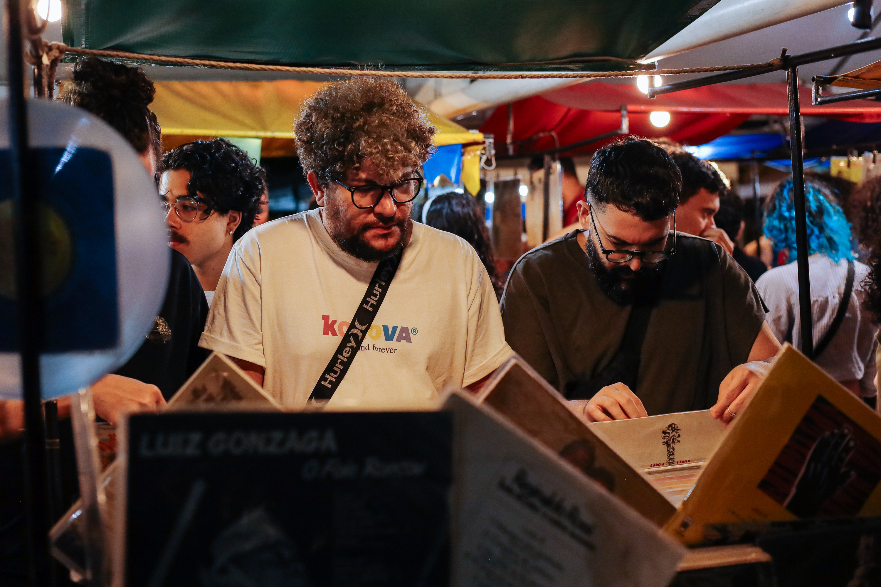 Disco de Luiz Gonzaga na feira