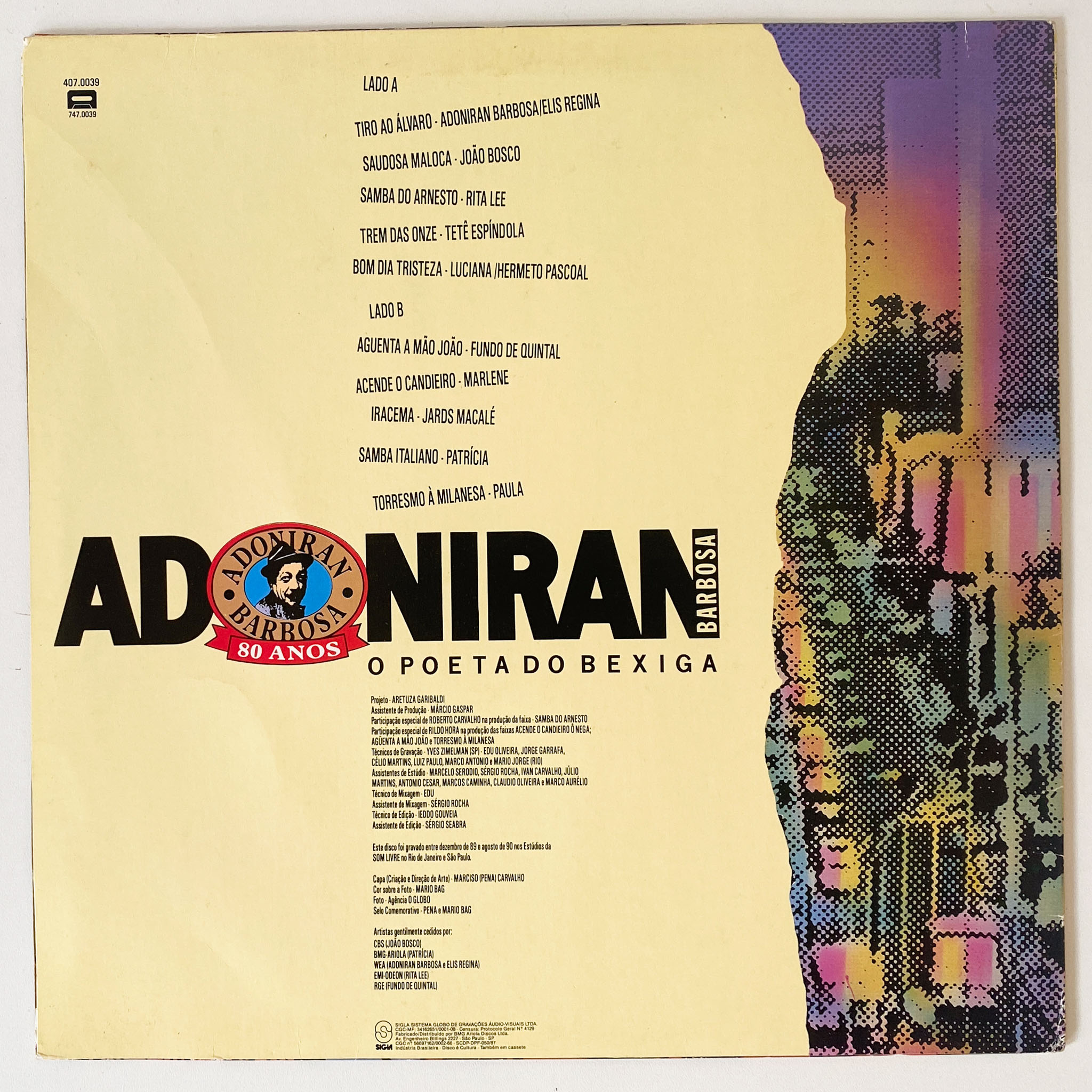 Various — Adoniran Barbosa – O Poeta do Bexiga - Imagem 2