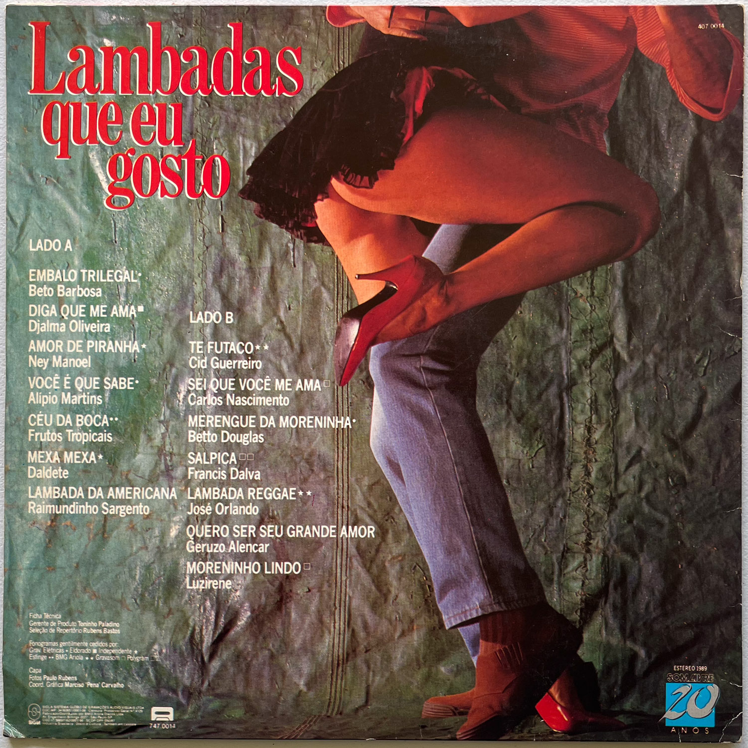 Various — Lambadas Que Eu Gosto - Imagem 2