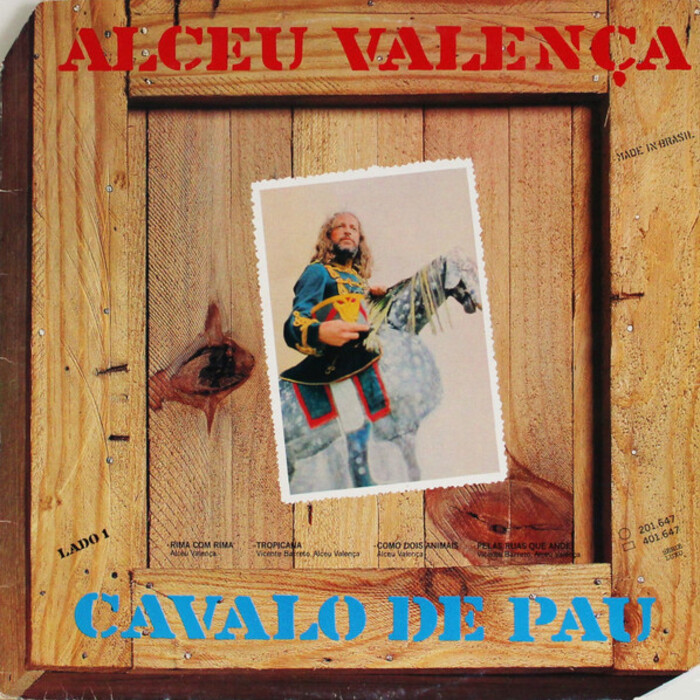 Alceu Valença — Alceu Valença — Cavalo De Pau, capa do disco