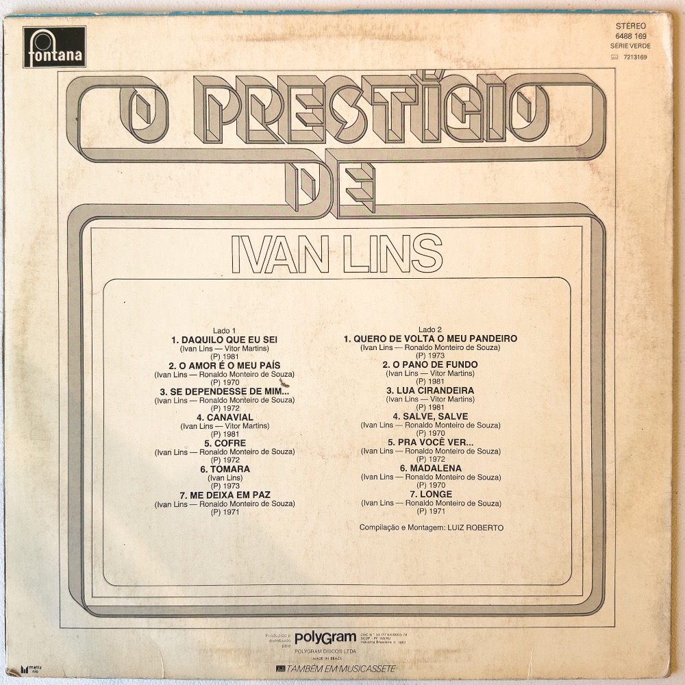 O Prestígio De Ivan Lins - Imagem 2