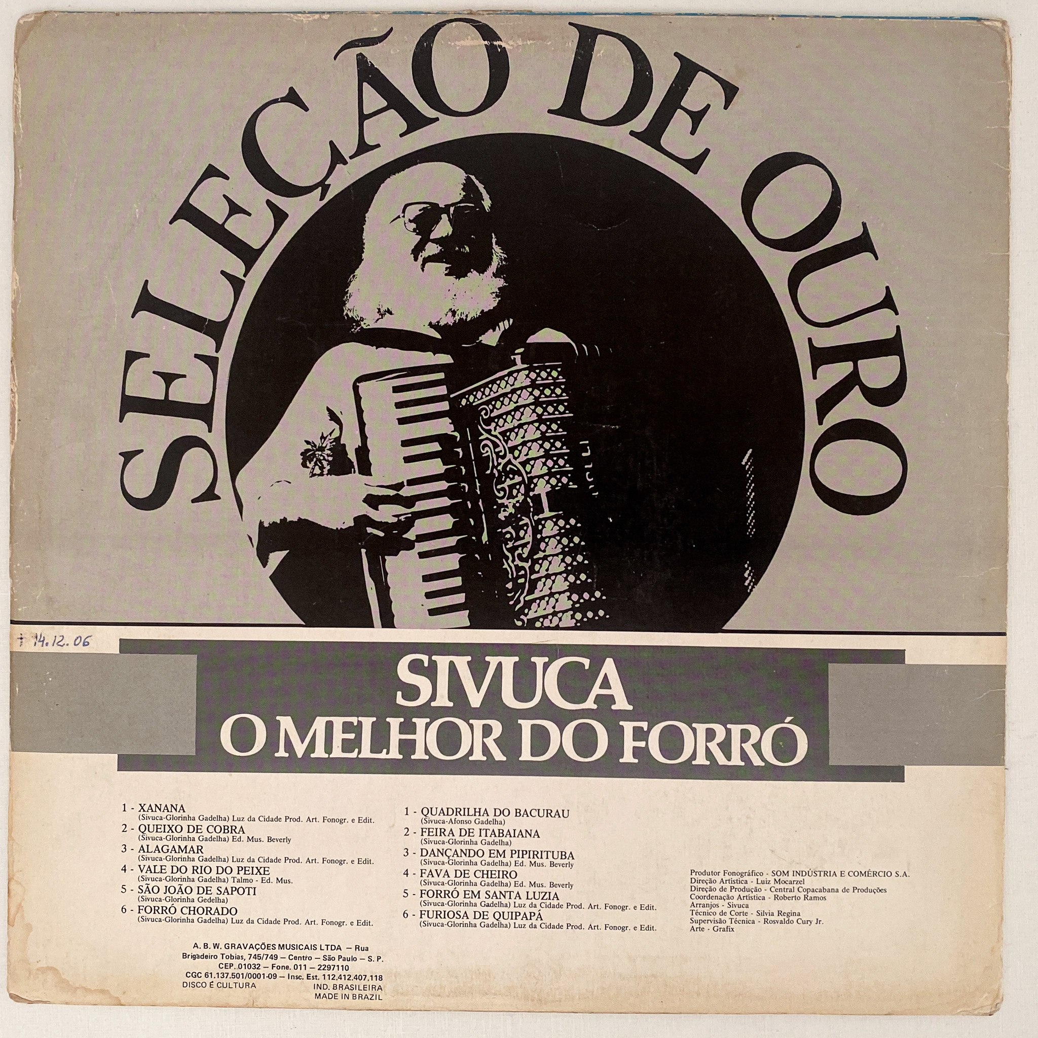 Sivuca — Seleção De Ouro - Imagem 2