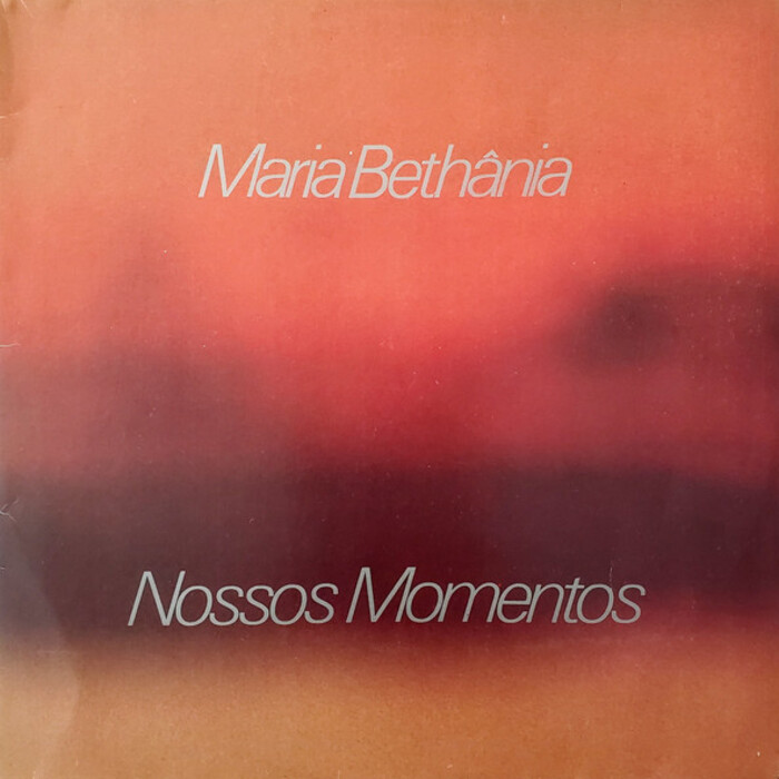 Maria Bethânia — Nossos Momentos, capa do disco