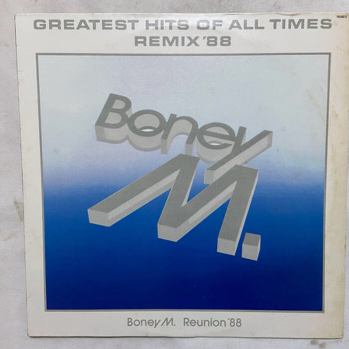 Boney M. — Greatest Hits Of All Times – Remix ’88, capa do disco