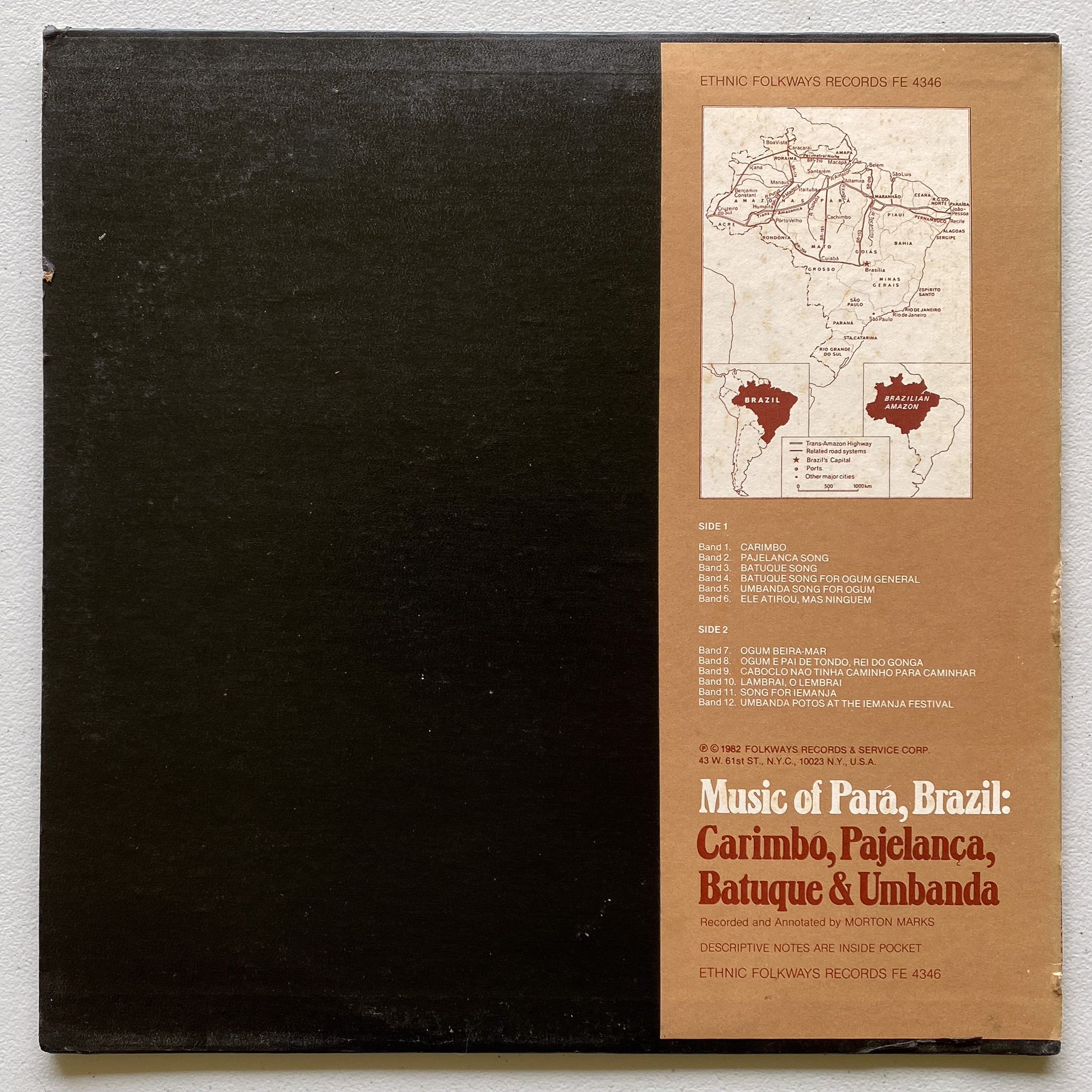 Various — Music Of Para, Brazil: Carimbo, Pajelanca, Batuque & Umbanda - Imagem 2