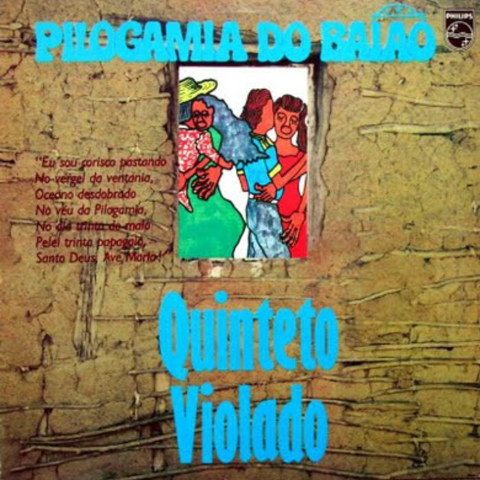 Quinteto Violado — Pilogamia Do Baião, capa do disco