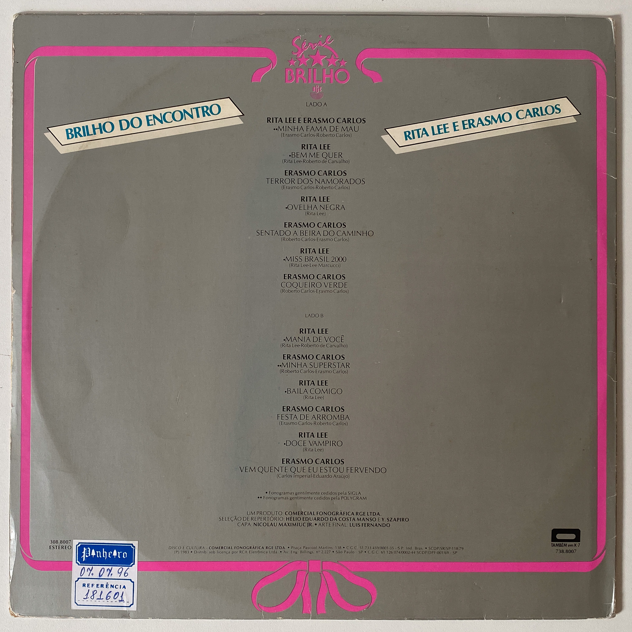 Rita Lee e Erasmo Carlos — Brilho Do Encontro - Imagem 2