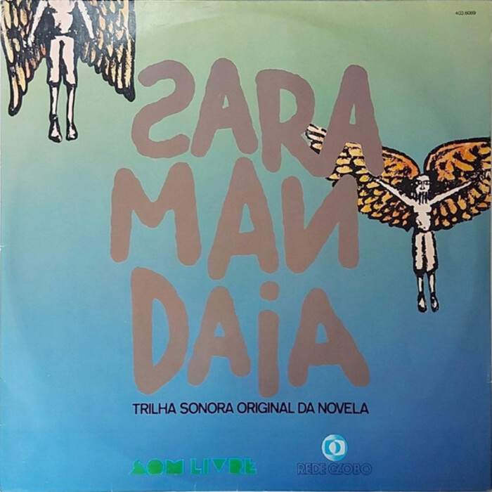 Various — Saramandaia (Trilha Sonora Original Da Novela), capa do disco