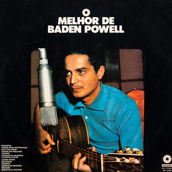 Baden Powell — O Melhor De Baden Powell, capa do disco