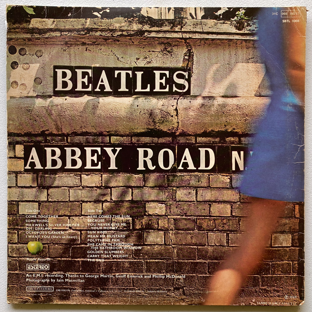 The Beatles - Abbey Road (LP, Capa: VG+ Disco: VG+) - Imagem 2