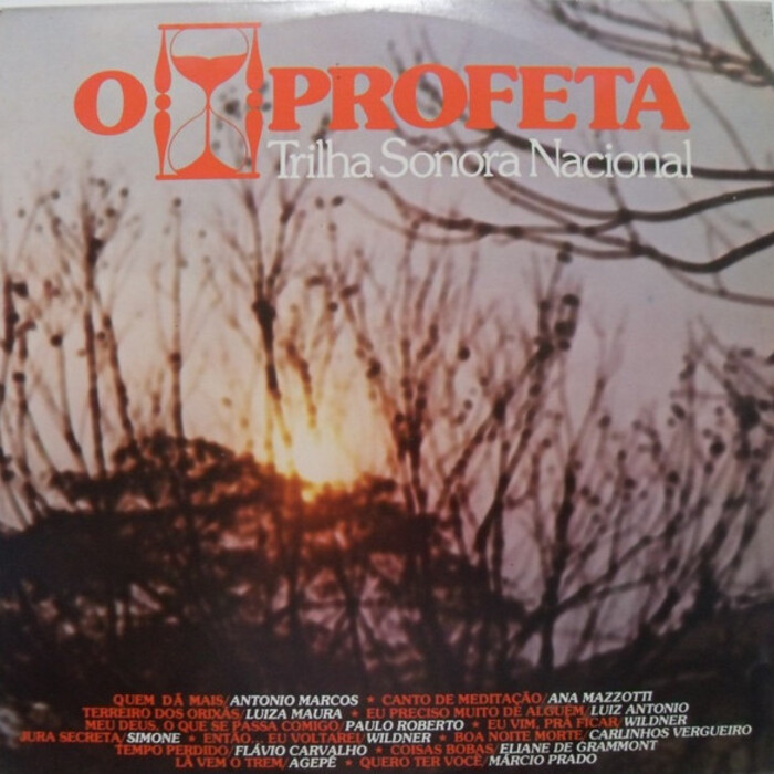 Capa do disco Various — O Profeta (Trilha Nacional da Novela)