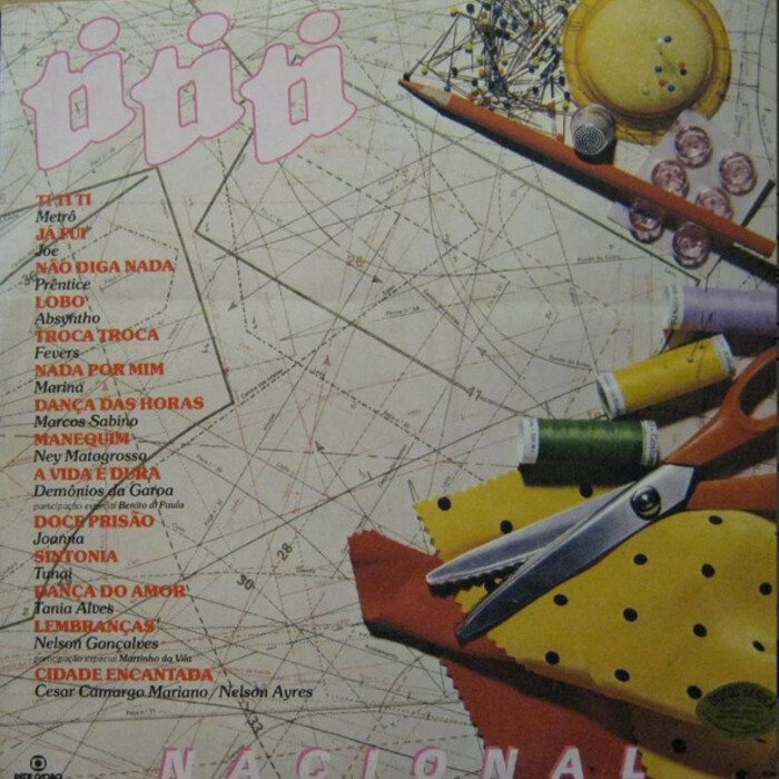 Various — Ti Ti Ti (Nacional), capa do disco