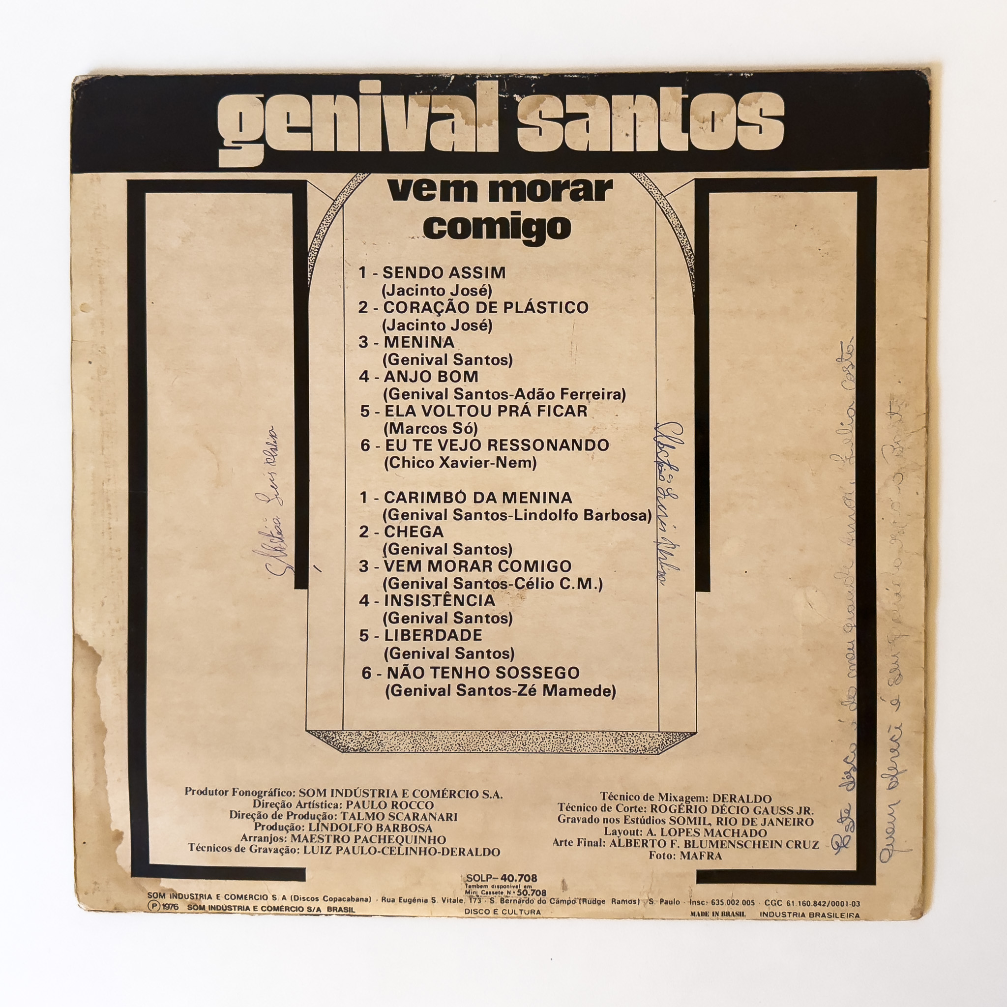 Genival Santos — Vem Morar Comigo - Imagem 2