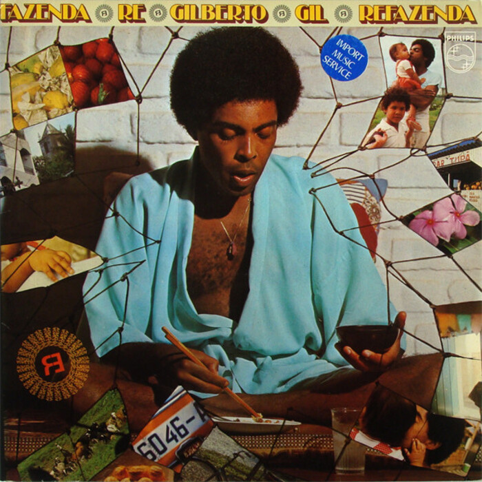 Gilberto Gil — Refazenda, capa do disco
