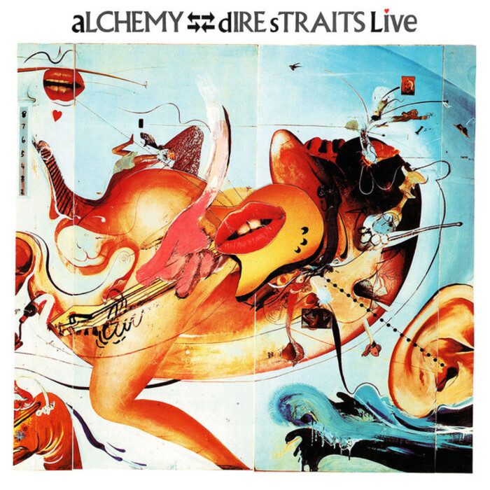 Dire Straits — Alchemy – Dire Straits Live, capa do disco