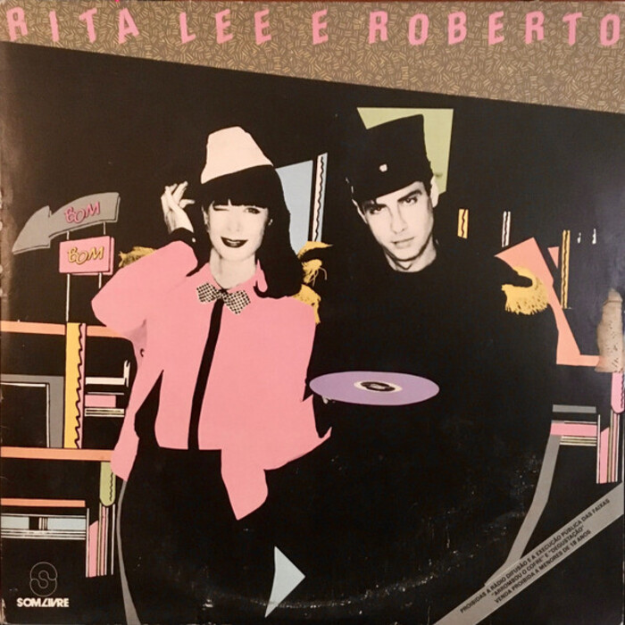 Rita Lee & Roberto — Bombom, capa do disco