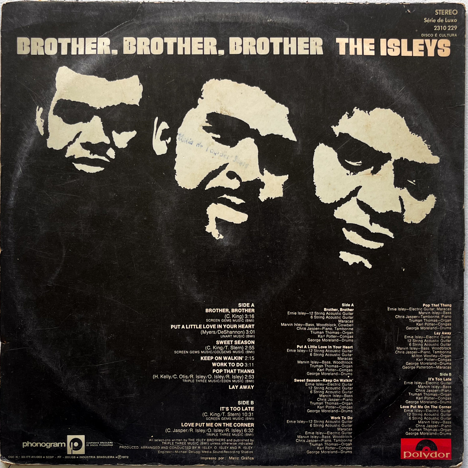 The Isley Brothers — Brother, Brother, Brother - Imagem 2